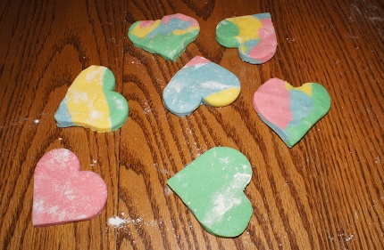 Color Swirl Hearts